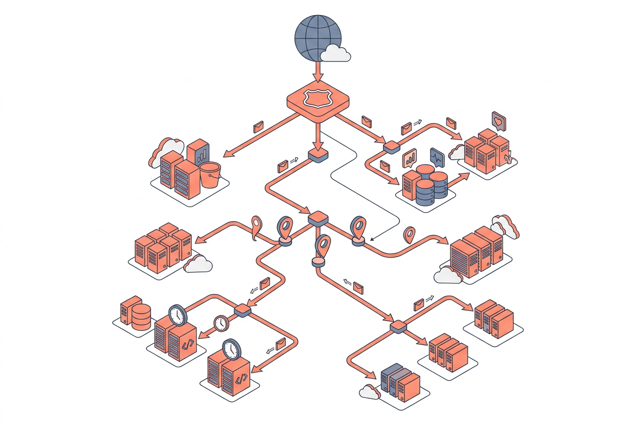 Multi-Region Architecture on AWS: Active-Active vs Active-Passive Explained illustration