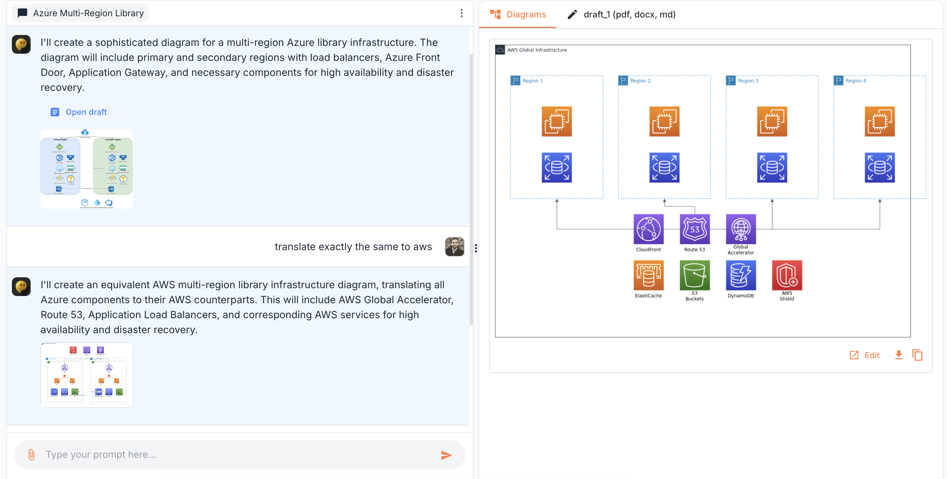 What Sets Draft1.ai Apart from Eraser and Other Diagramming Tools?